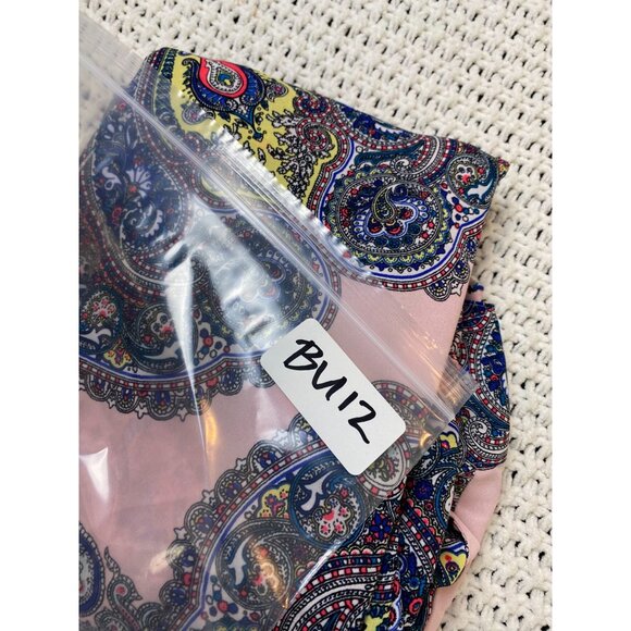 Express The Portofino Shirt Paisley Long Sleeve Button Up Top size Small Boho - Picture 13 of 16